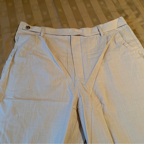 Men's Linen Cotton Beige Pants Size‎ XL. NEW - Picture 3 of 15